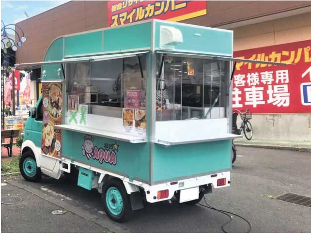 AQUA様 キッチンカー:タコライス アメリカンロコモコ